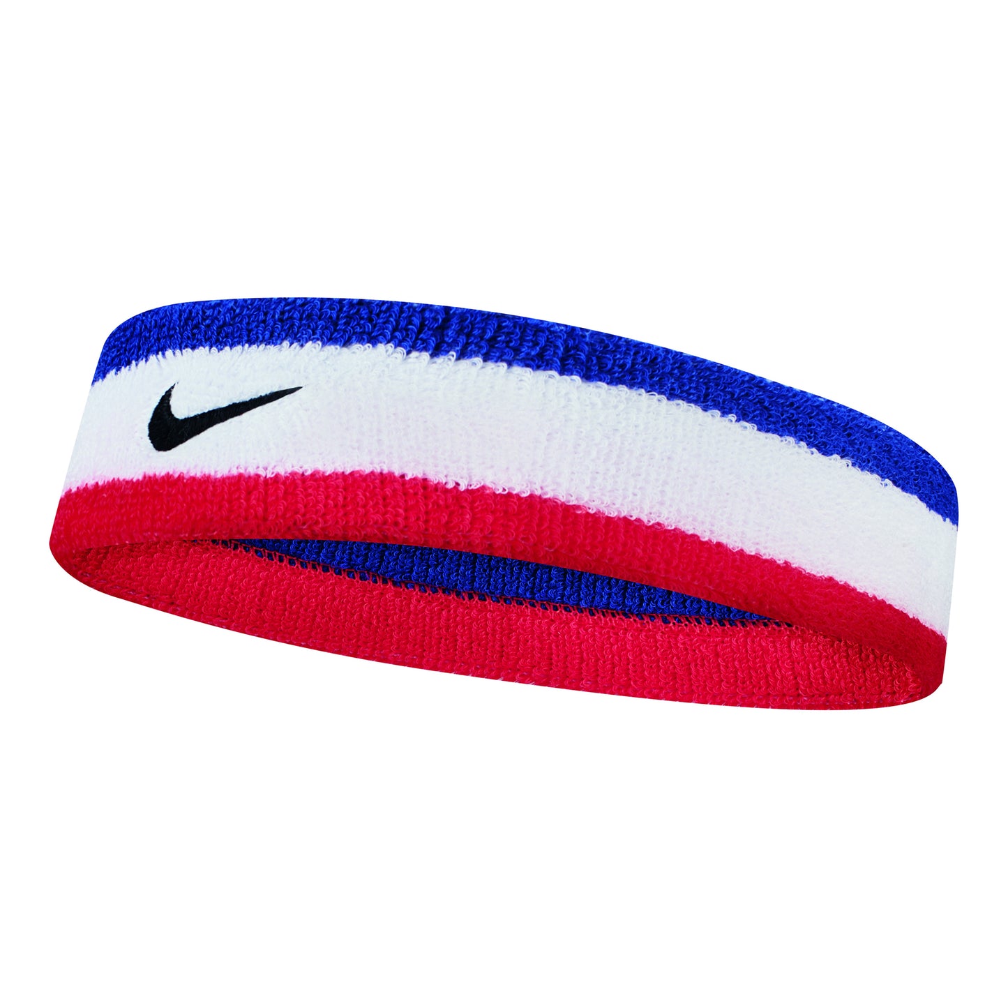 Nike Swoosh Stirnband Unisex - weiß, blau Nike Swoosh Stirnband Unisex - weiß, blau