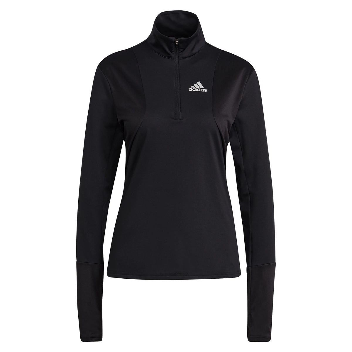 adidas Own The Run Half-Zip Longsleeve Damen - schwarz, weiß adidas Own The Run Half-Zip Longsleeve Damen - schwarz, weiß