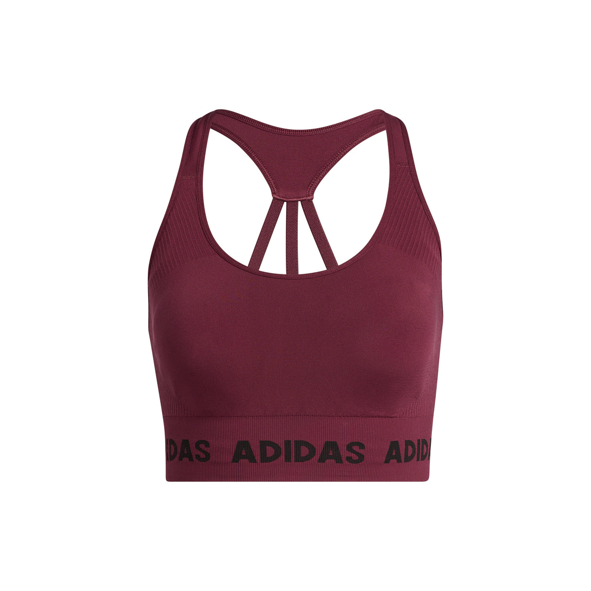 adidas Aeroknit Sport-BH Damen - berry adidas Aeroknit Sport-BH Damen - berry