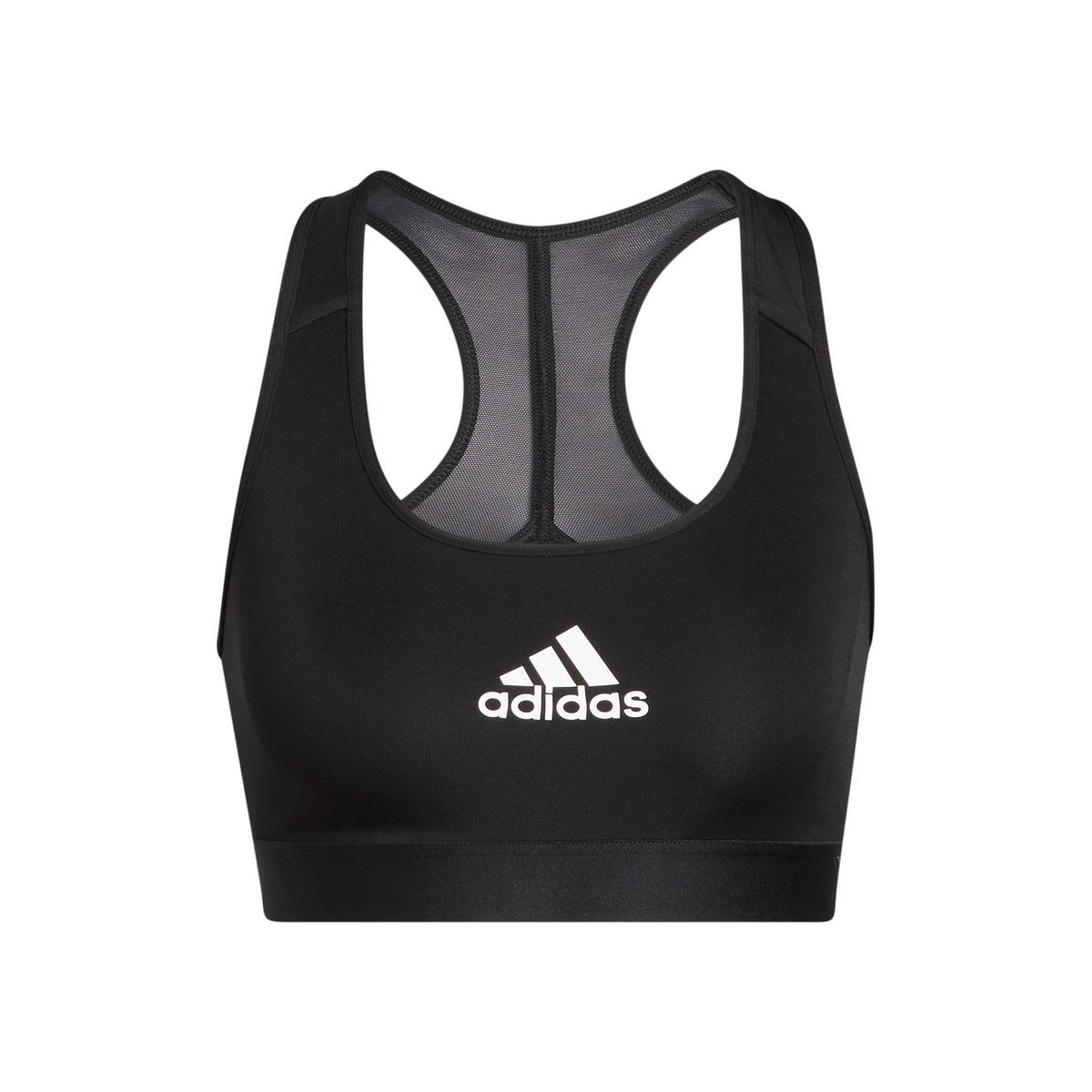 adidas Mid Stripes Good Sport-BH Damen - schwarz adidas Mid Stripes Good Sport-BH Damen - schwarz