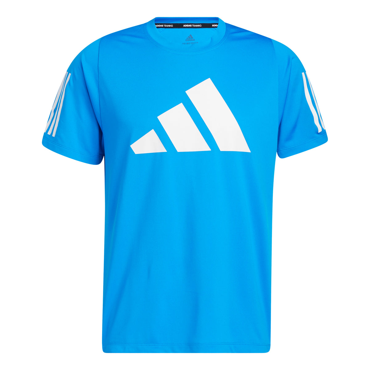 adidas Fleece 3 Bar T-Shirt Herren - blau, weiß adidas Fleece 3 Bar T-Shirt Herren - blau, weiß
