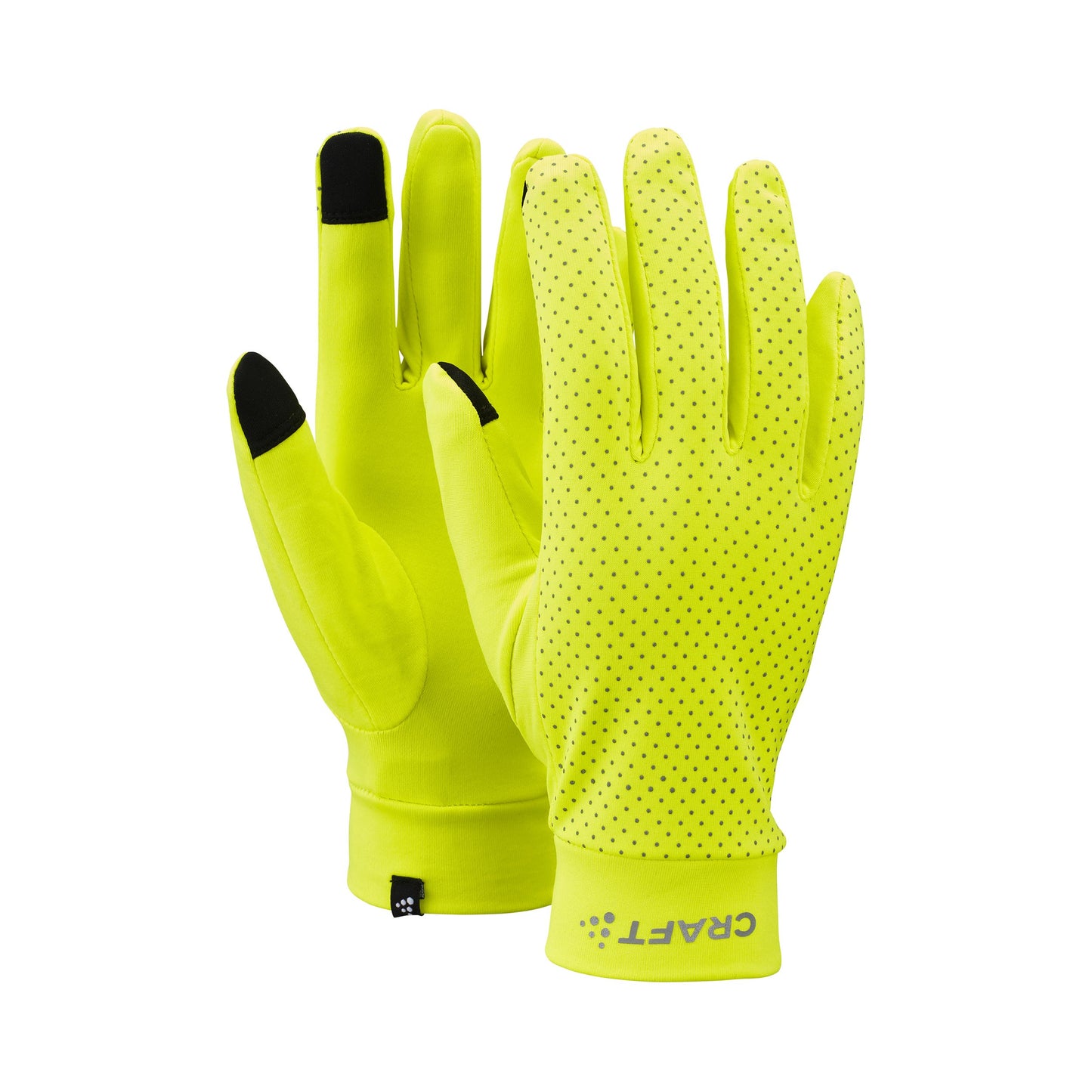 Craft Lumen Fleece 2 Laufhandschuhe-Gelb Craft Lumen Fleece 2 Laufhandschuhe-Gelb