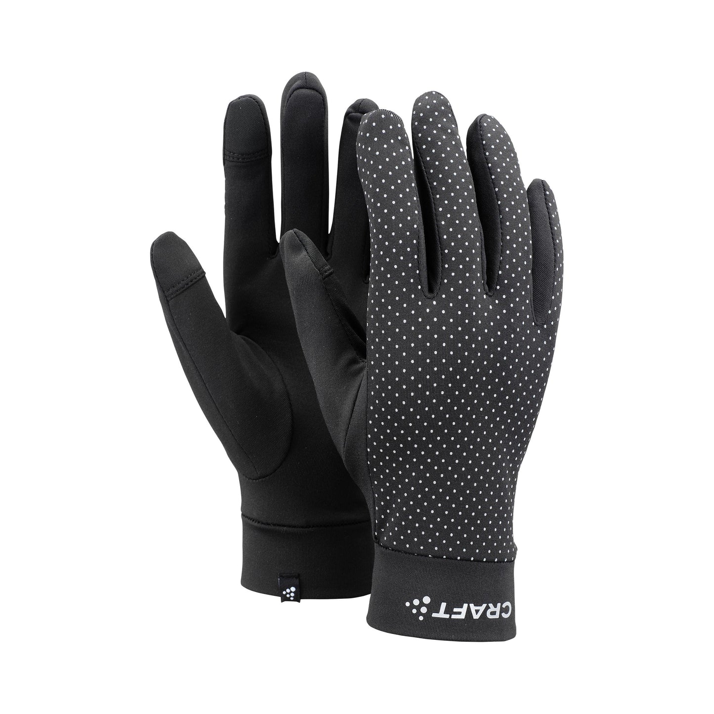 Craft Lumen Fleece Laufhandschuhe-Schwarz Craft Lumen Fleece Laufhandschuhe-Schwarz
