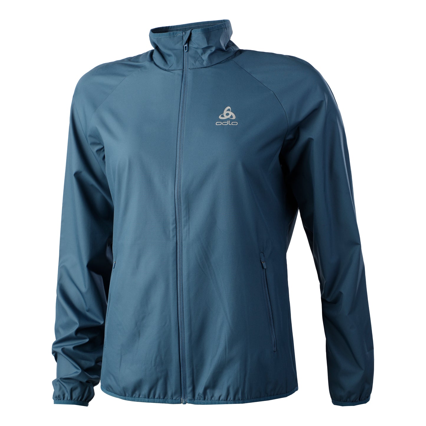 Odlo Essential Light Laufjacke Damen-blau Odlo Essential Light Laufjacke Damen-blau