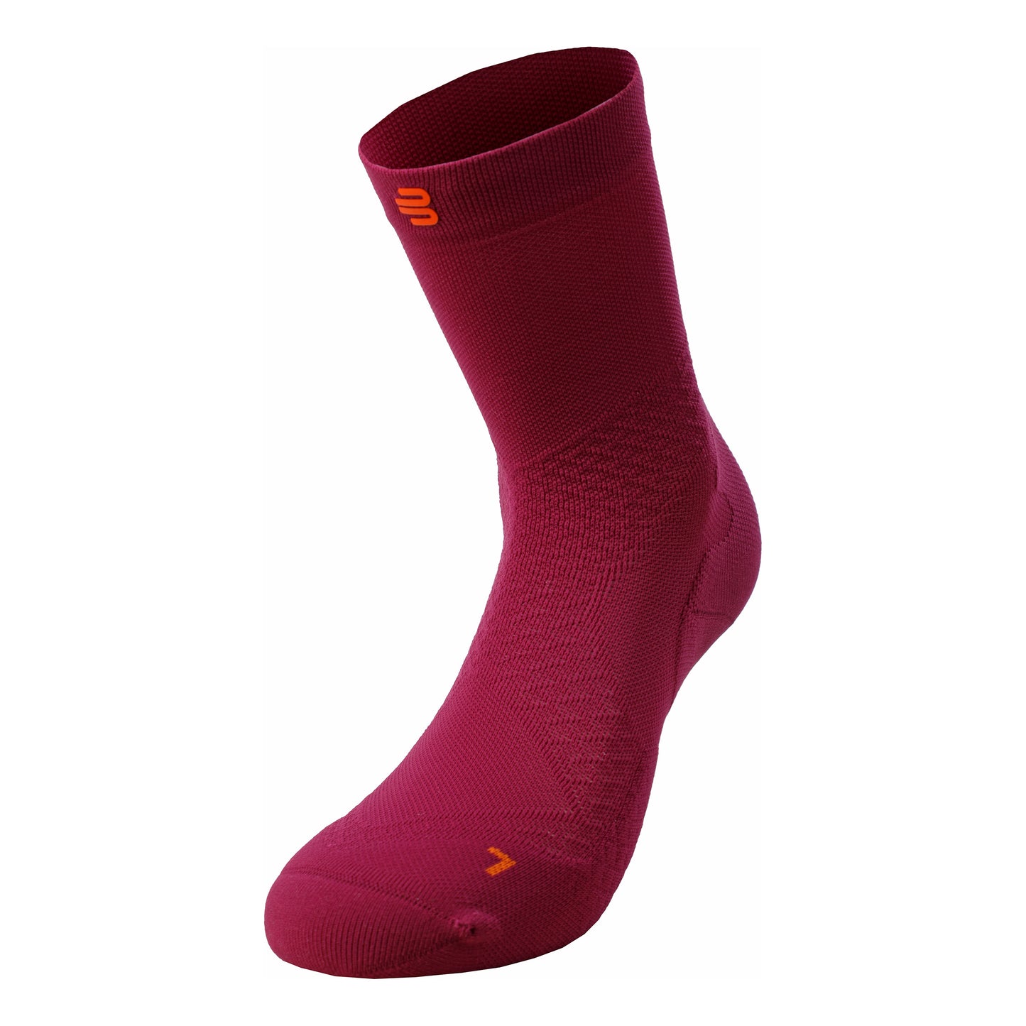 Bauerfeind Ultralight Mid Cut Laufsocken Damen-Berry Bauerfeind Ultralight Mid Cut Laufsocken Damen-Berry