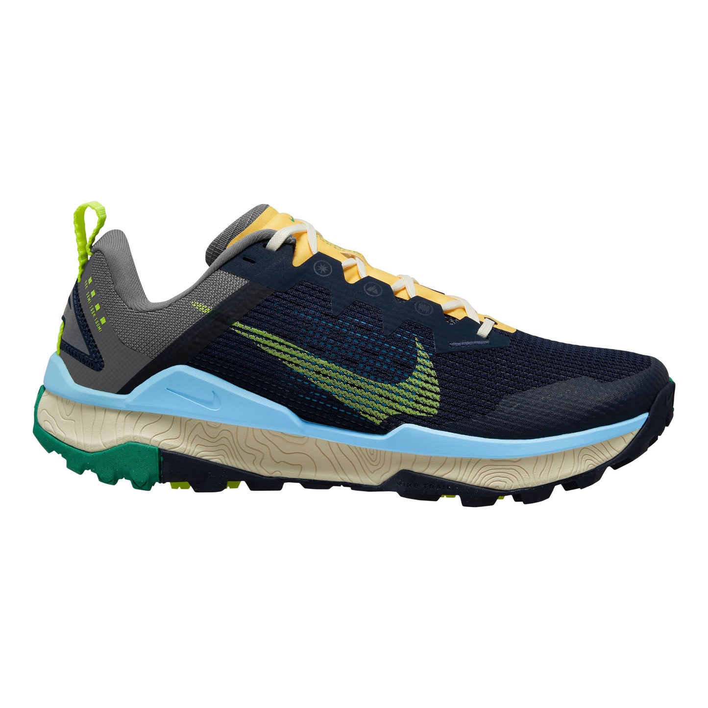Nike React Wildhorse 8 Trailschuh Damen - blau, grau