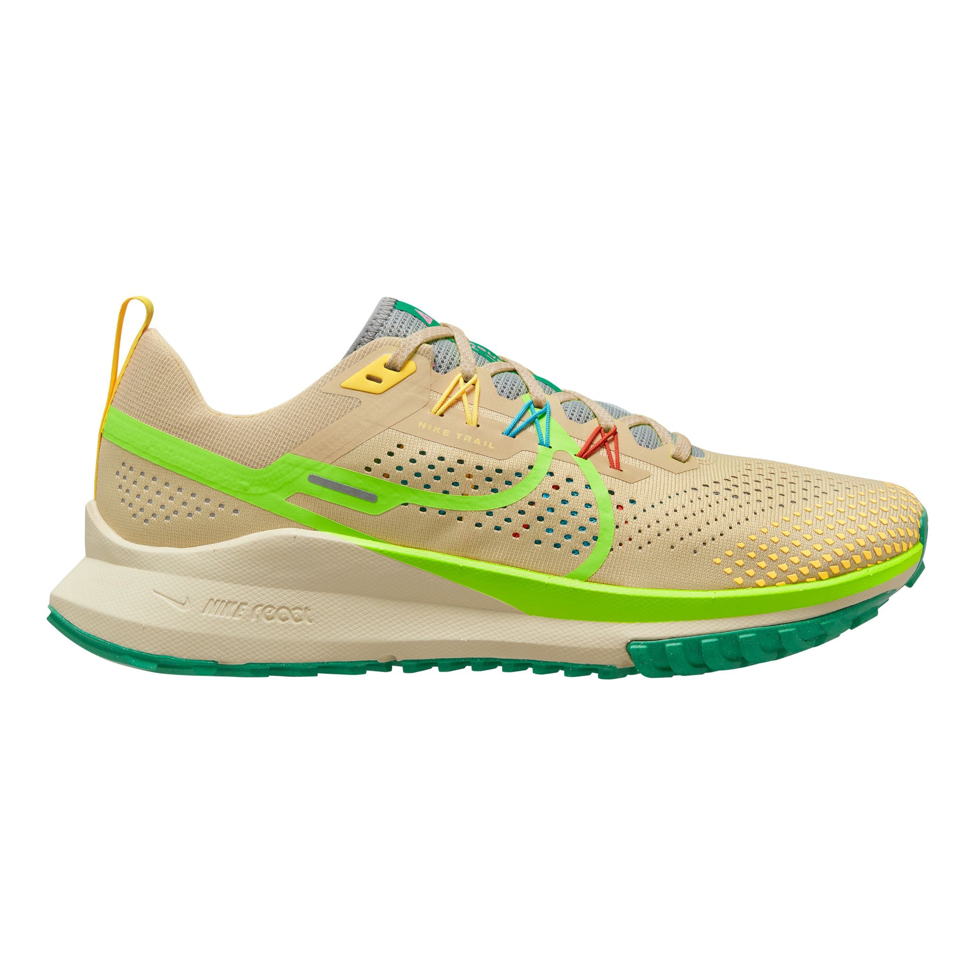 Nike Pegasus Trail 4 Trailschuh Herren - gold, neongrün