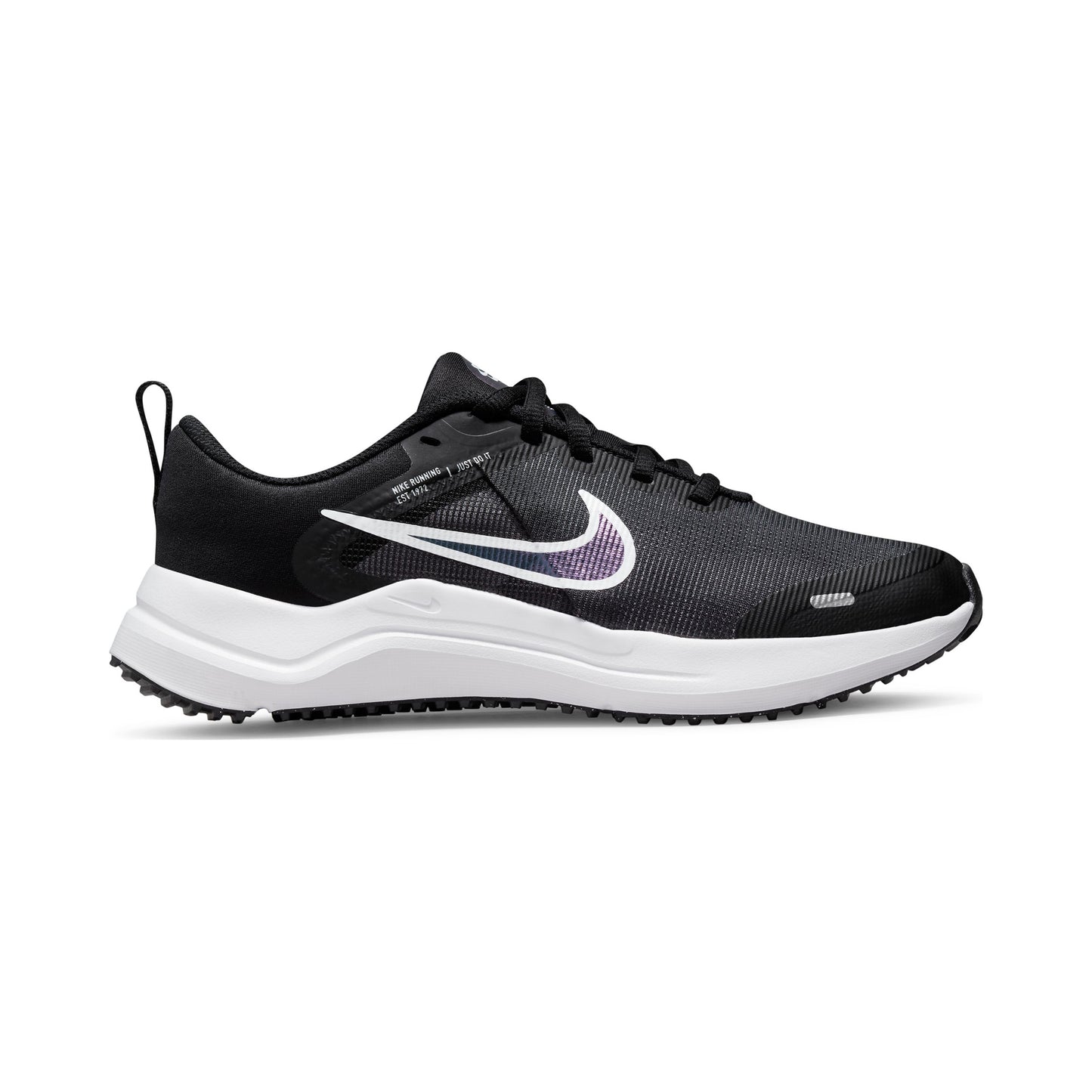 Nike Downshifter 12 Neutralschuh Kinder - schwarz, weiß