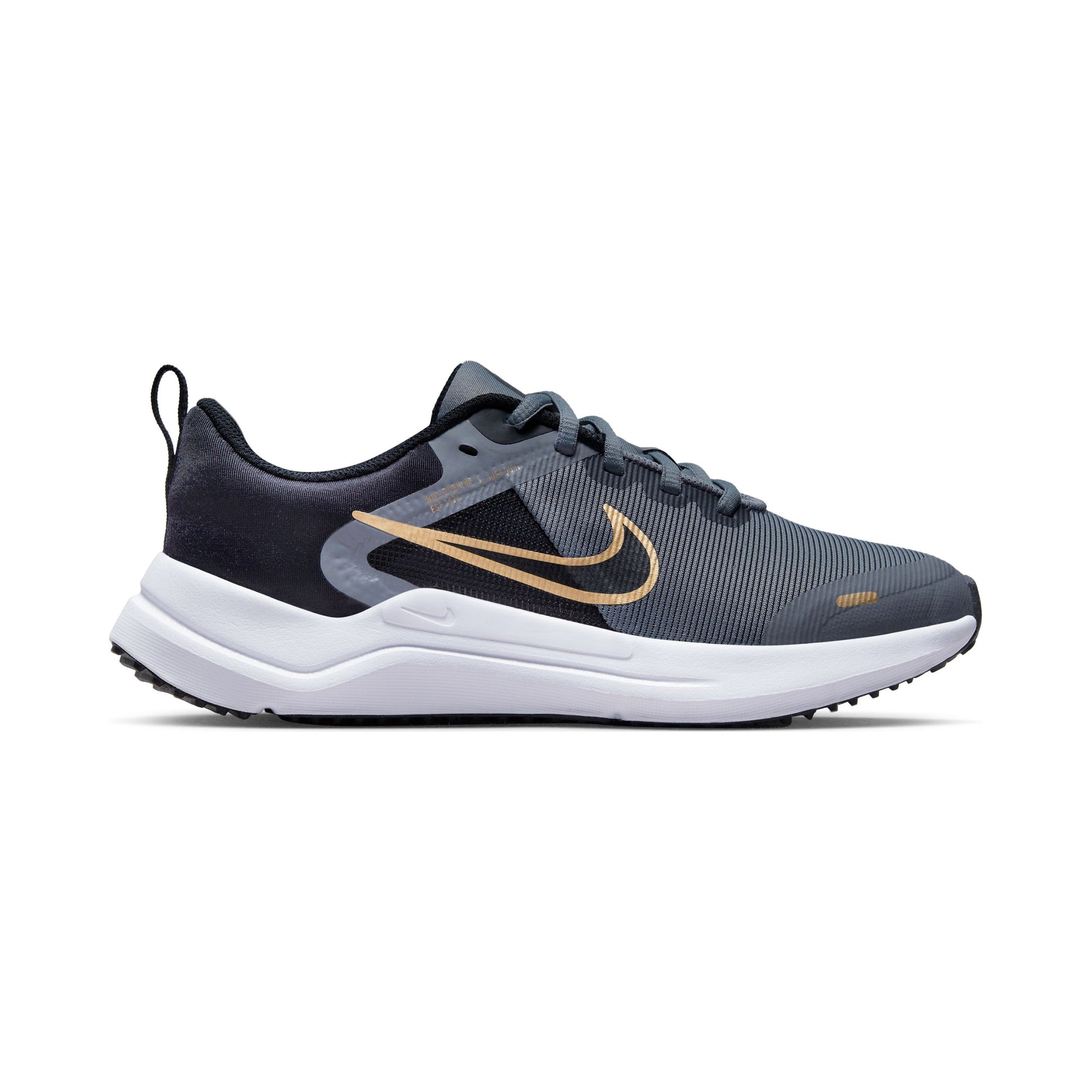 Nike Downshifter 12 Neutralschuh Kinder - grau, schwarz