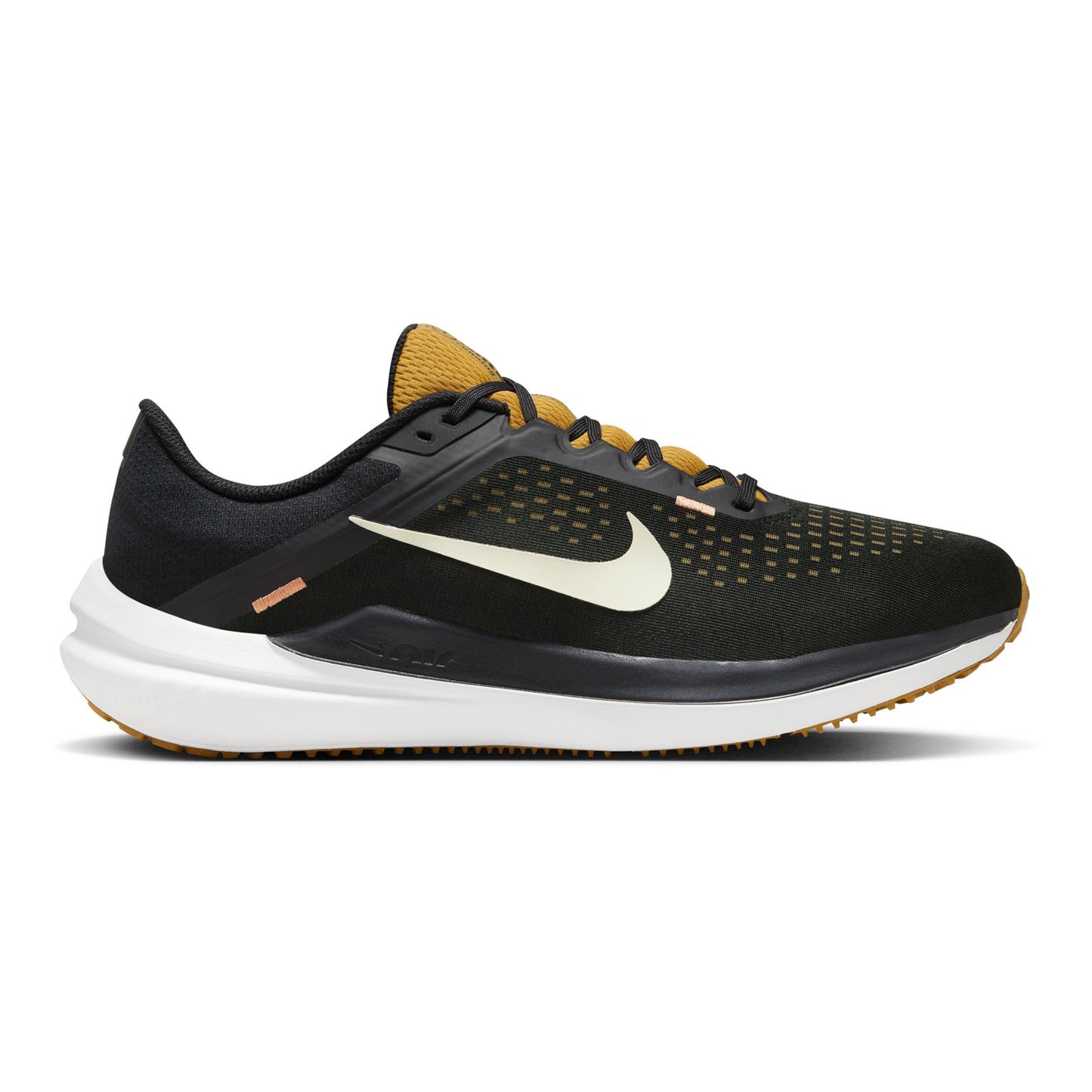 Nike Air Winflo 10 Neutralschuh Herren - schwarz, oliv