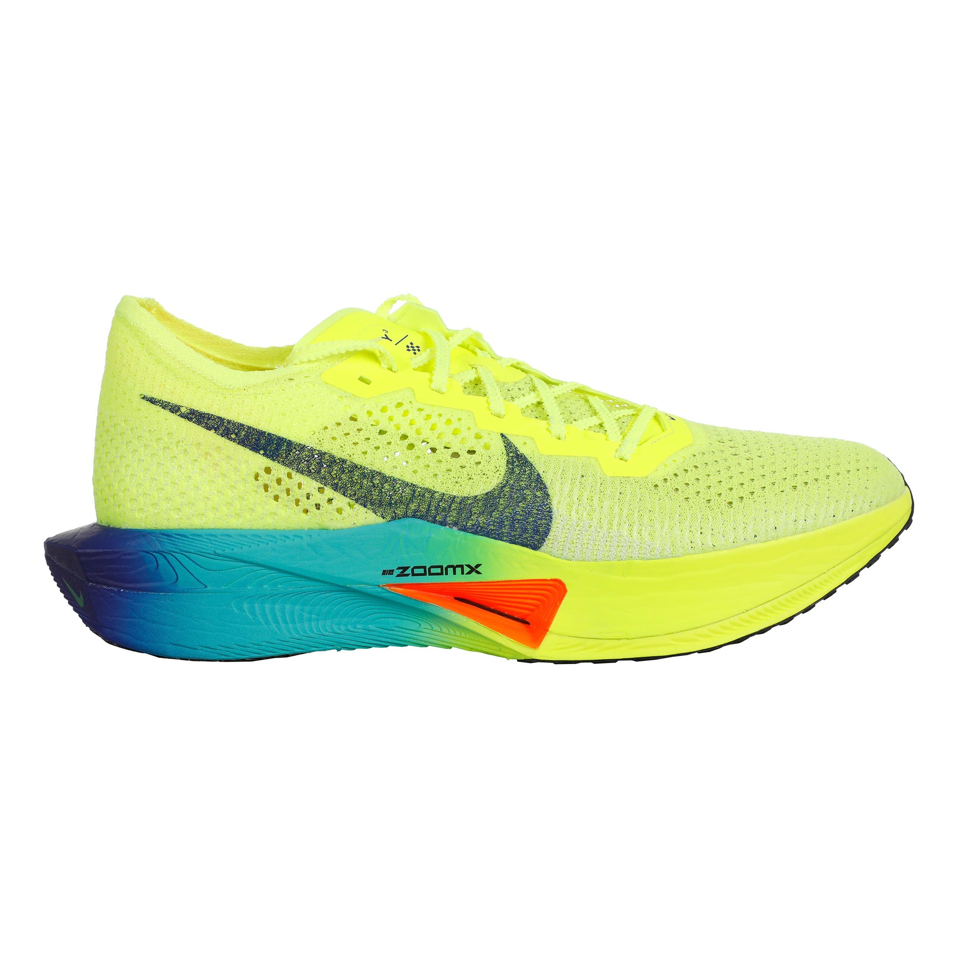 Nike ZoomX Vaporfly 3 Wettkampfschuh Herren - neongelb, blau