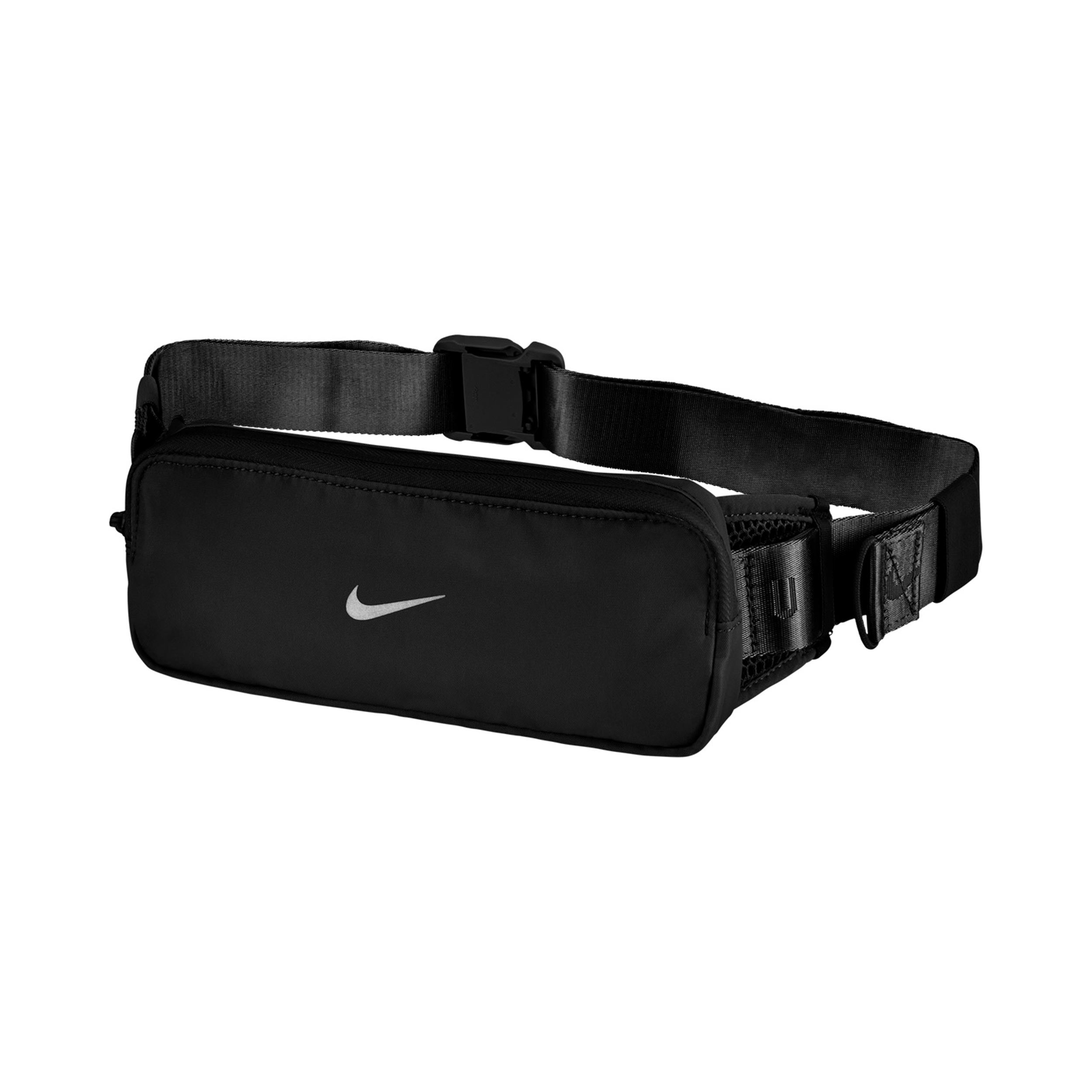 Recycled Running Reflective Laufhandschuhe-Schwarz