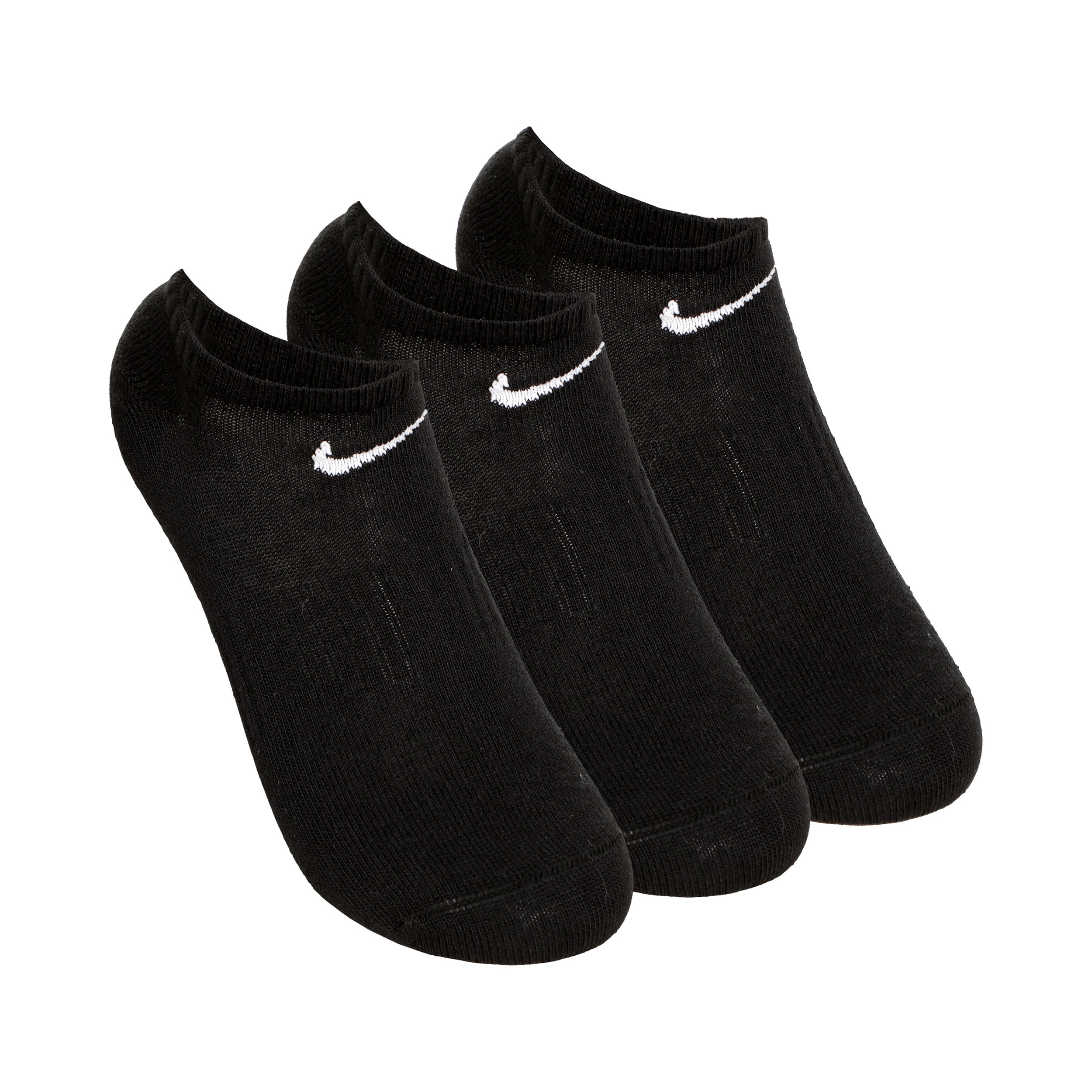 Nike Everyday Lightweight Tennissocken 3er Pack Unisex - schwarz, weiß