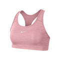 Dri-Fit Swoosh Sport-BH Damen - rosa, weiß