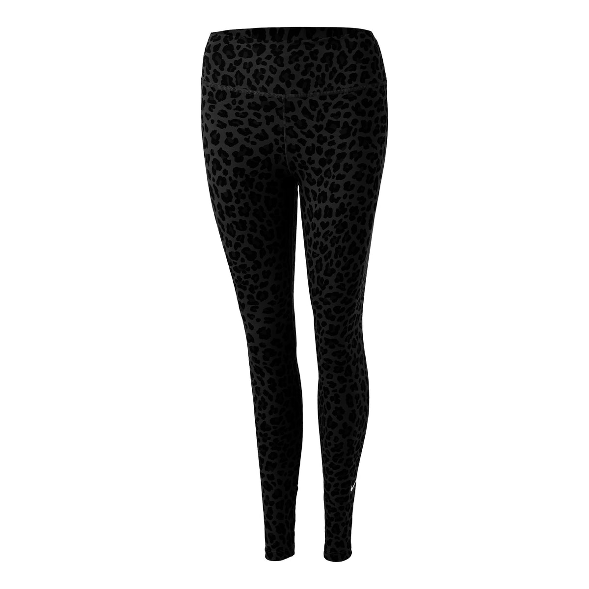 Nike Dri-Fit One Mid-Rise Printed Tight Damen - schwarz,