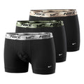 Everyday Stretch Trunk Boxer Short 3er Pack Herren - schwarz, oliv