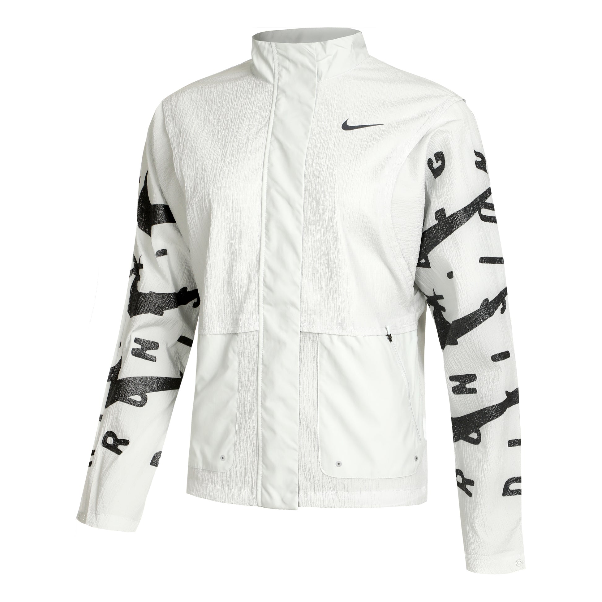 Nike TF Run Division Laufjacke Damen - weiß, schwarz