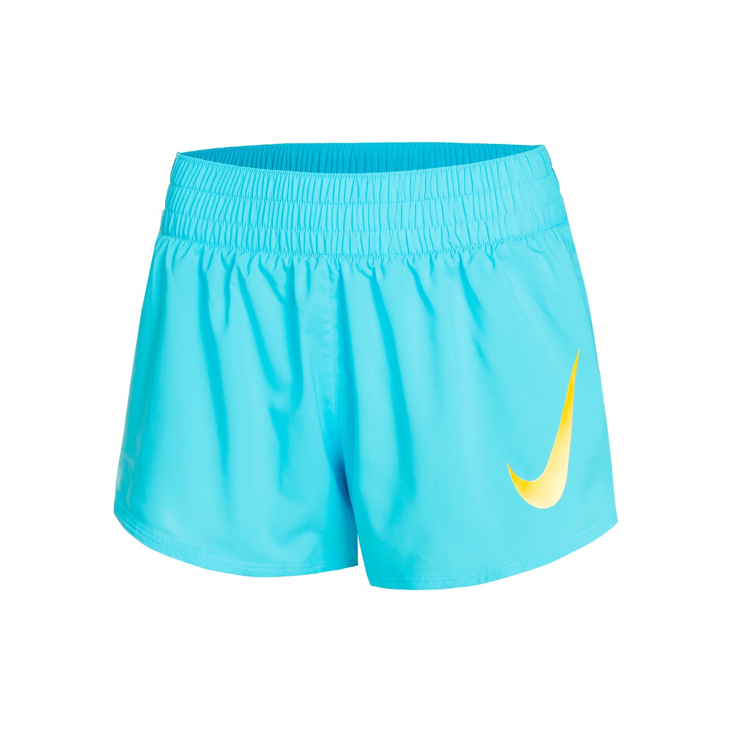 Nike Swoosh Shorts Damen - blau,
