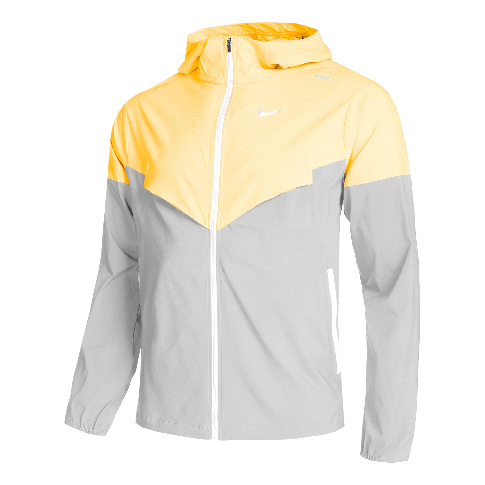 Nike Windrunner Running Laufjacke Herren - gelb, grau