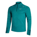 TF Repel Element Half-Zip Quarter-Zip Running Longsleeve Herren - petrol, grau