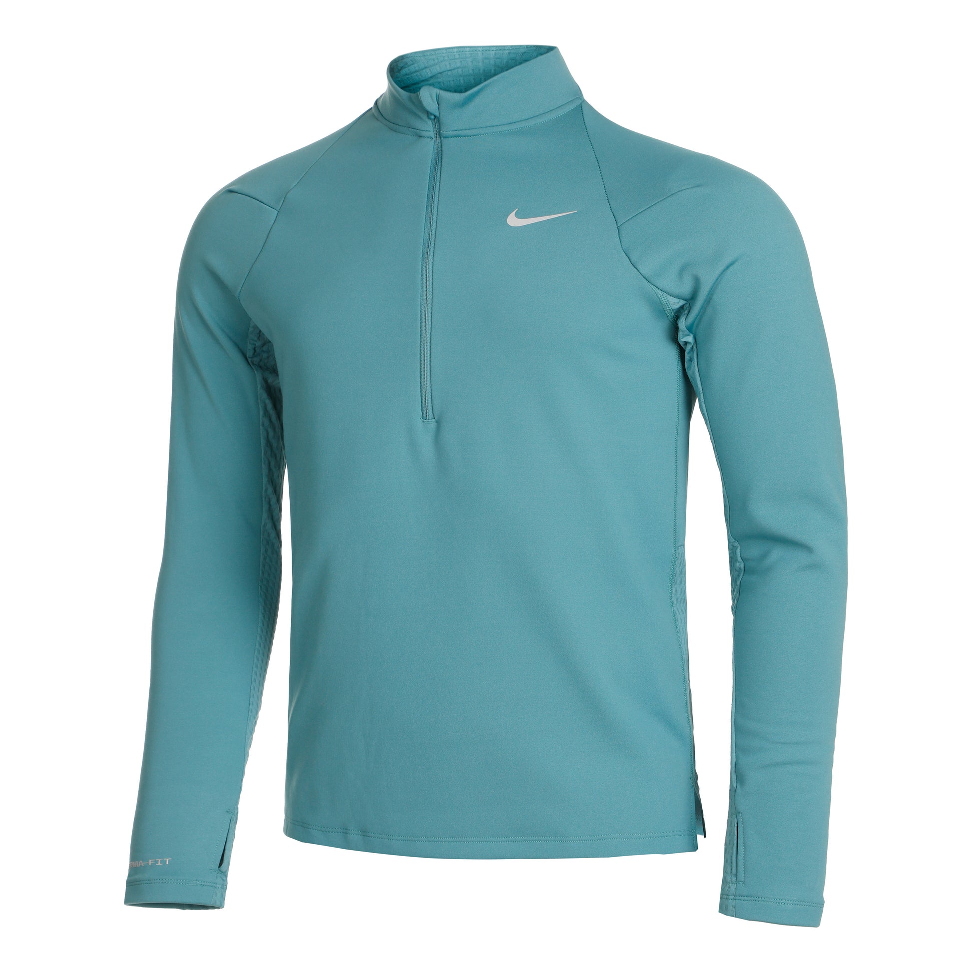 Nike TF RDVN Element Half-Zip Lauftop Herren - blau, grau