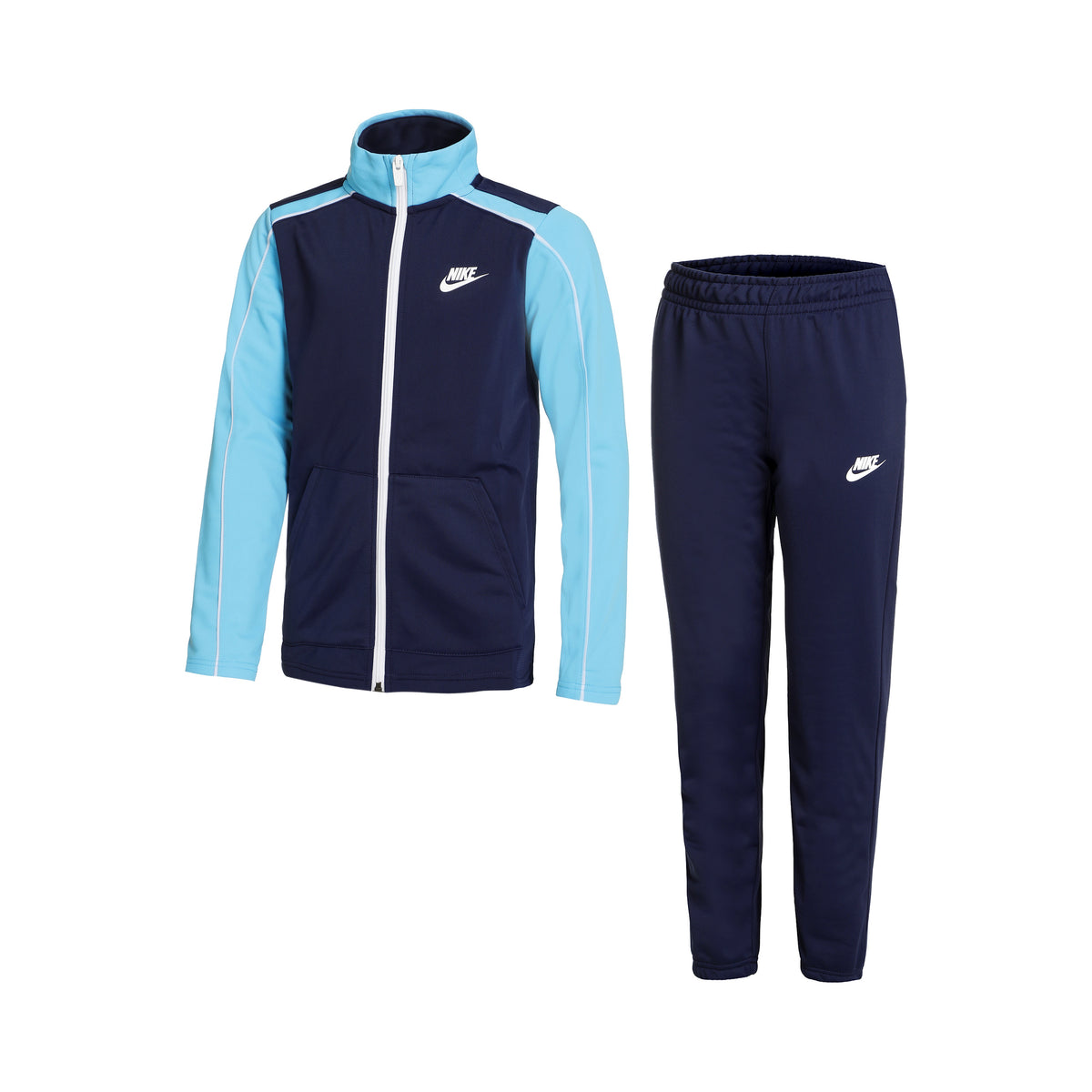 Nike Big Kids Trainingsanzug Jungen - dunkelblau, türkis
