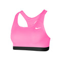 Swoosh Sport-BH Mädchen - pink, schwarz