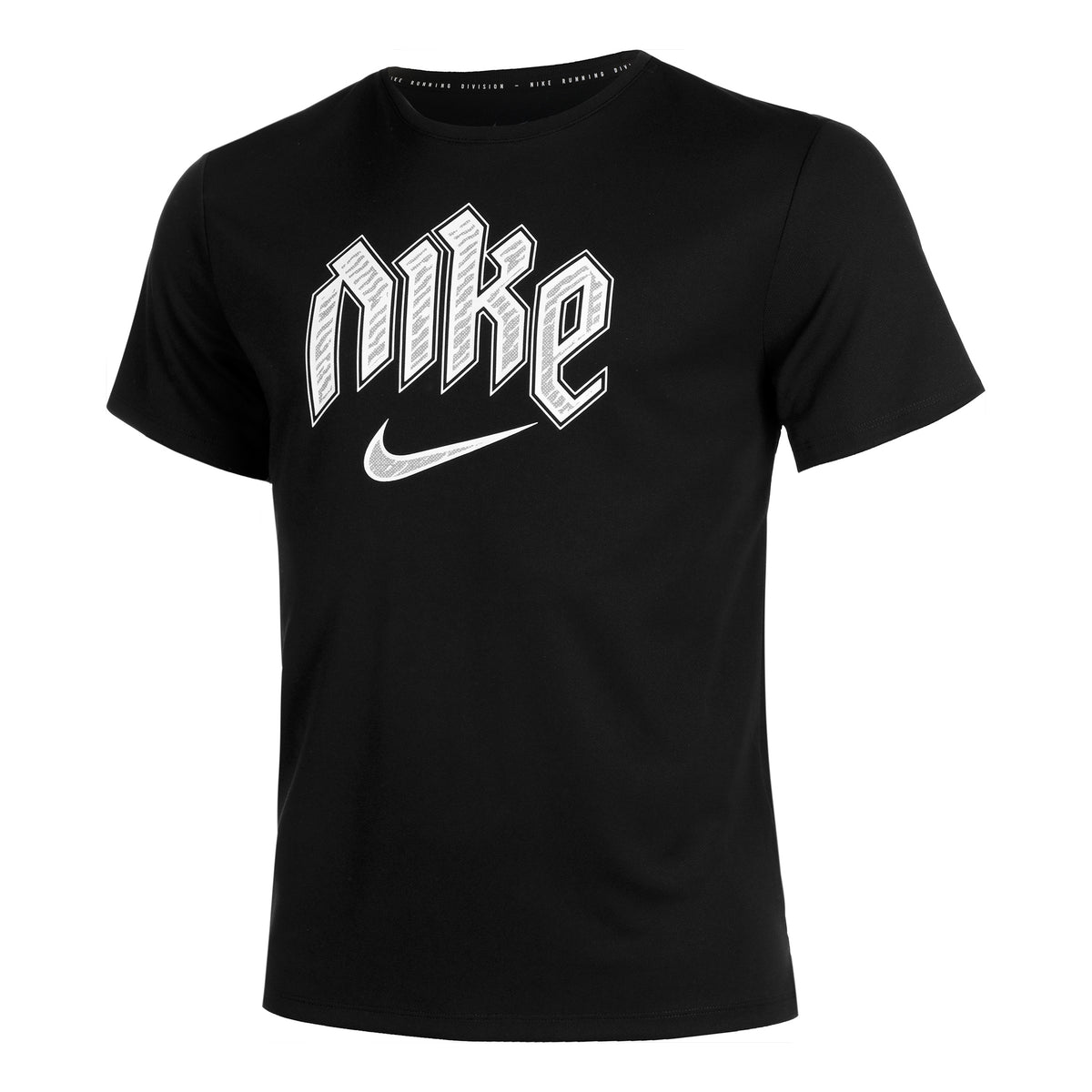 Nike Dri-Fit Run Division Laufshirt Herren - schwarz, grau