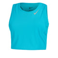 Dri-Fit Fast Crop Laufshirt Damen-Türkis