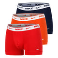 Everyday Stretch Trunk Boxer Short 3er Pack Herren - rot, orange