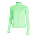 Dri-Fit Pacer 1/4-Zip Longsleeve Damen - mint,