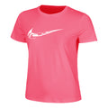 Dri-Fit One Swoosh Laufshirt Damen - berry,