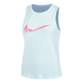 Dri-Fit One Swoosh Laufshirt Damen - hellblau,