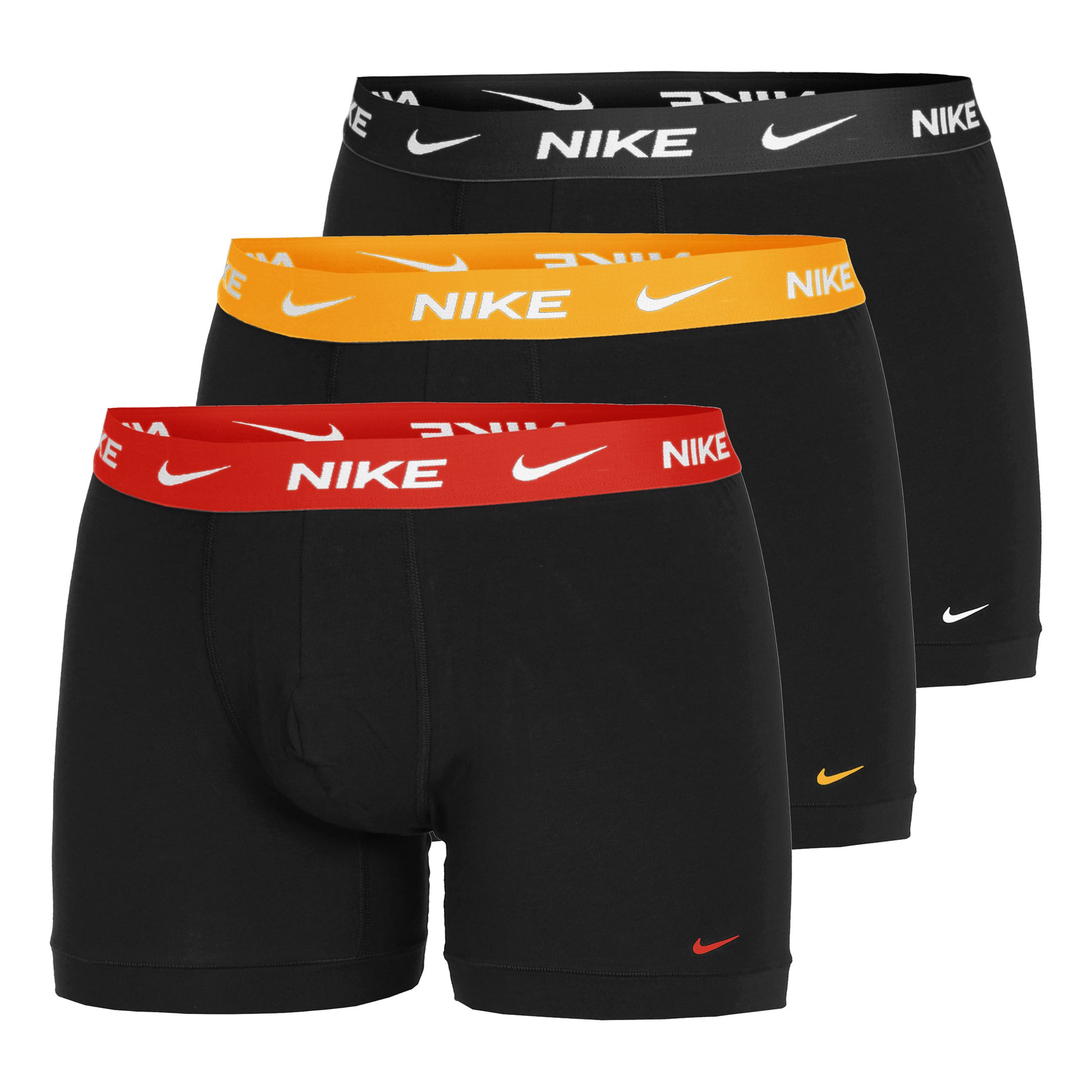 Nike Dri-Fit Essential Micro Trunk Boxer Short 3er Pack Herren - schwarz,