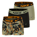 Essential Micro Boxer Short 3er Pack Herren - oliv, schwarz