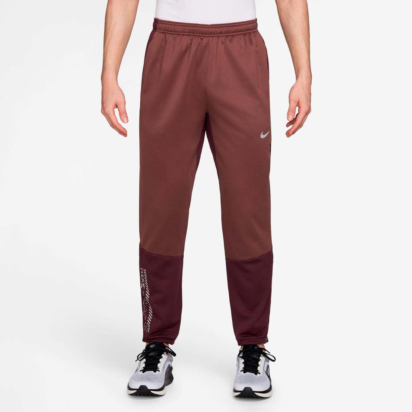 Nike Challenger Laufhose Herren - bronze, dunkelrot