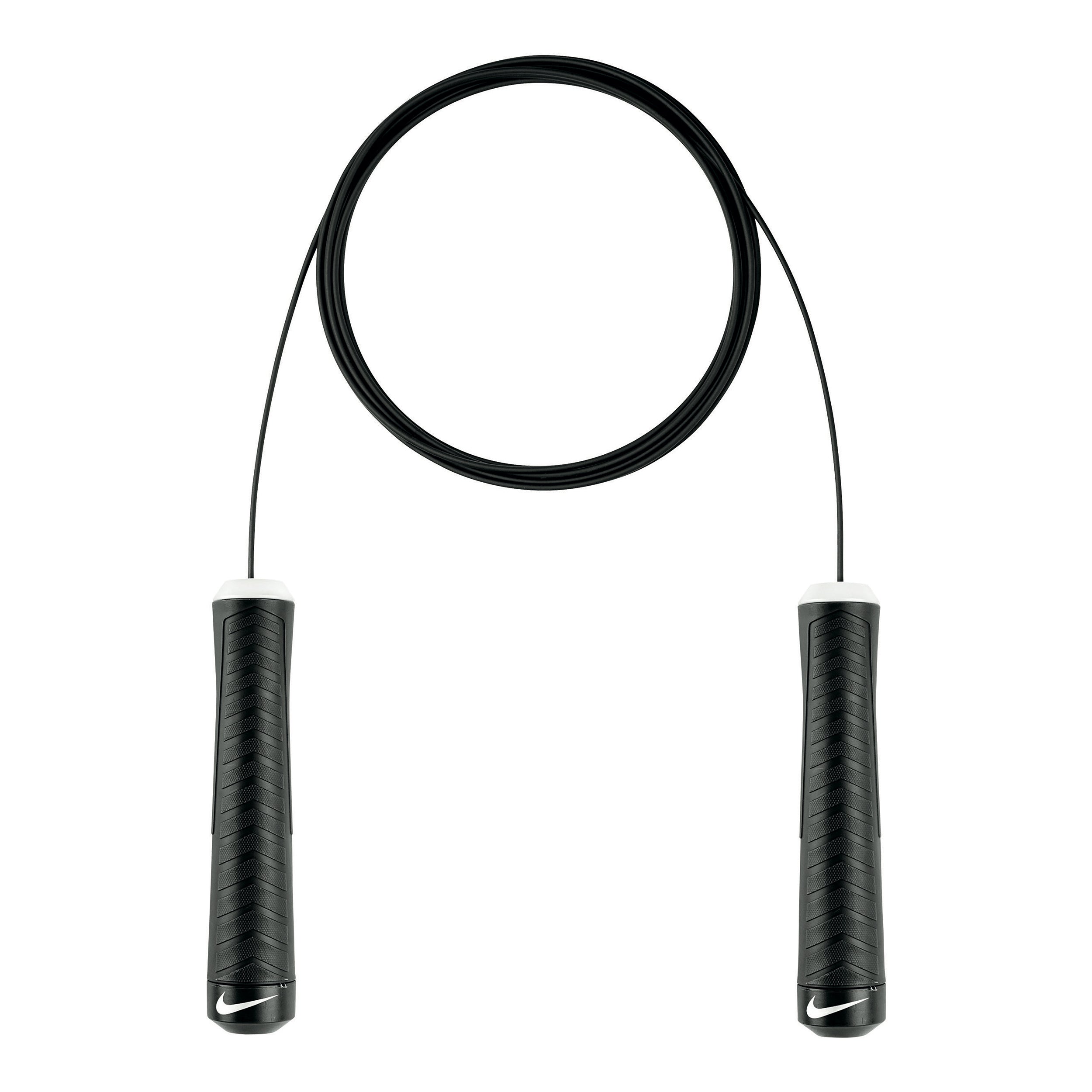 Nike Fundamental Weighted Rope Springseil-Schwarz,Weiß