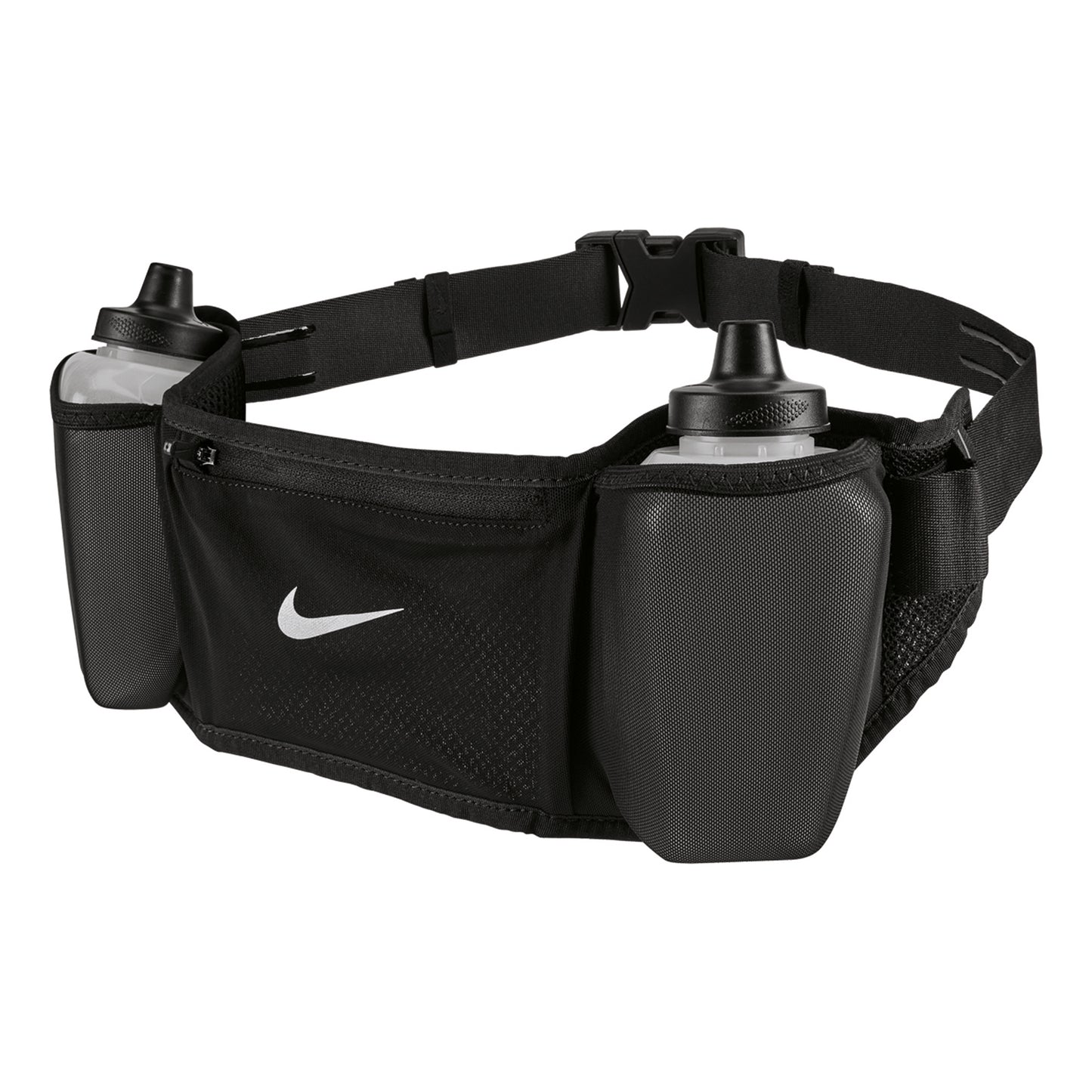 Nike Flex Flex Stride Double Bottel 709ml Trinkgürtel - schwarz