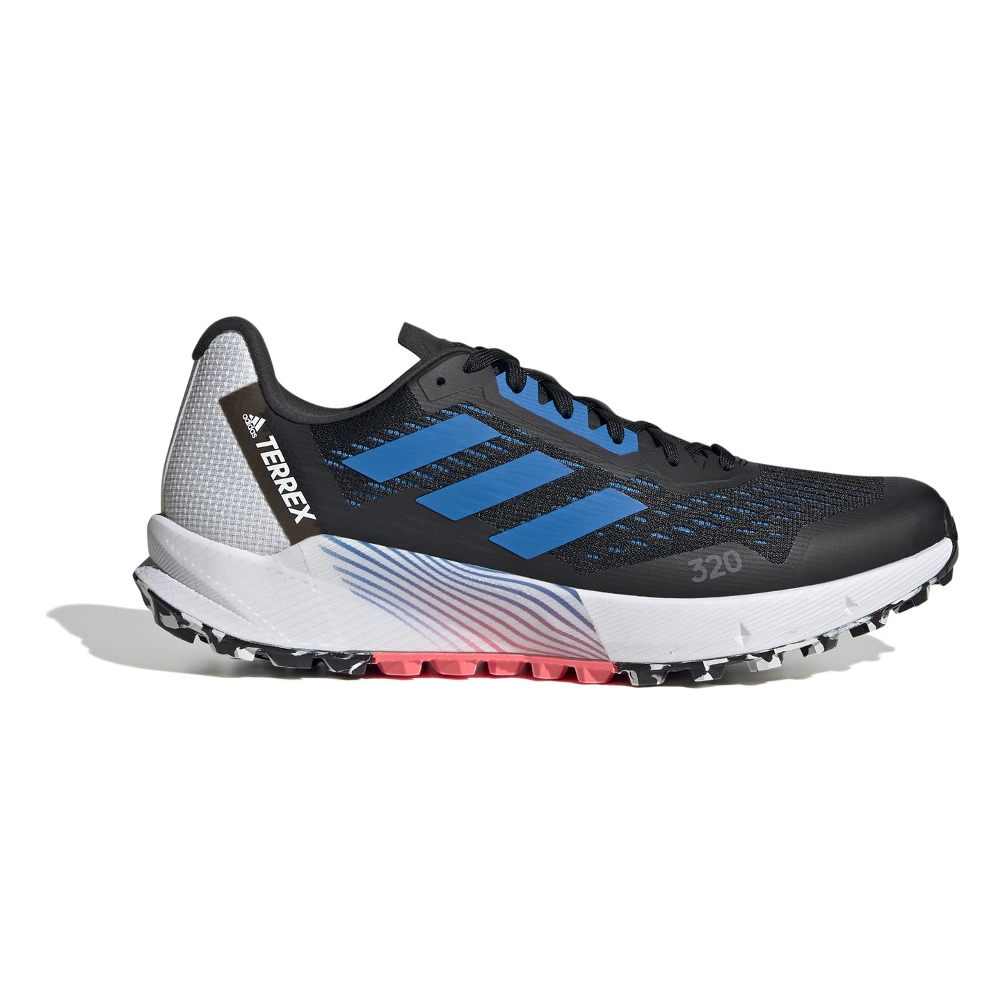 adidas Terrex Agravic Flow Trailschuh Herren - schwarz, blau