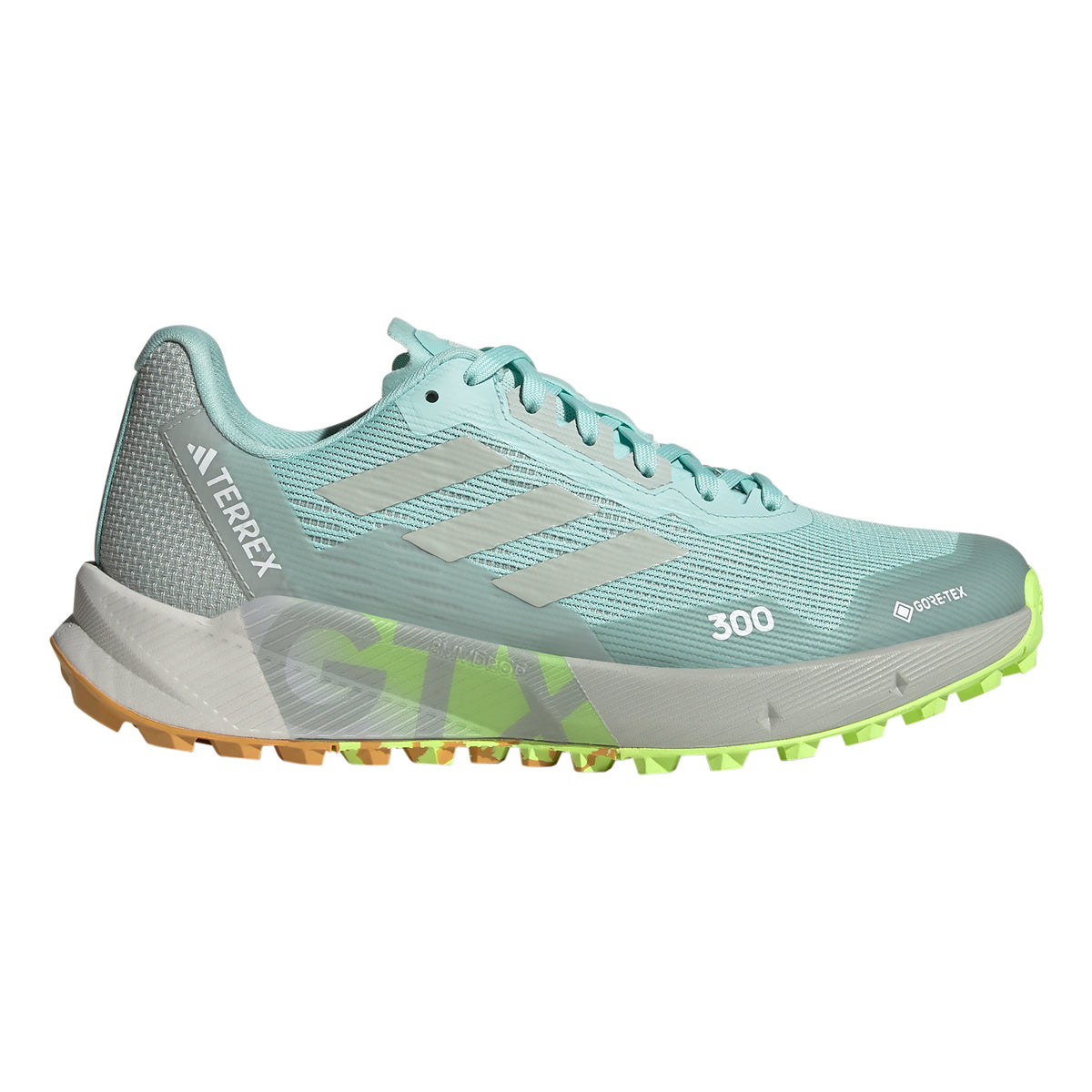 adidas Terrex Agravic Flow 2 GTX Trailschuh Damen - grau, limette