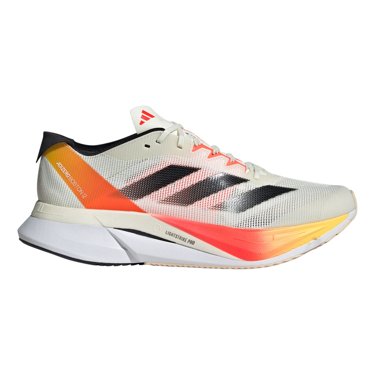 adidas Adizero Boston 12 Wettkampfschuh Herren - creme, orange