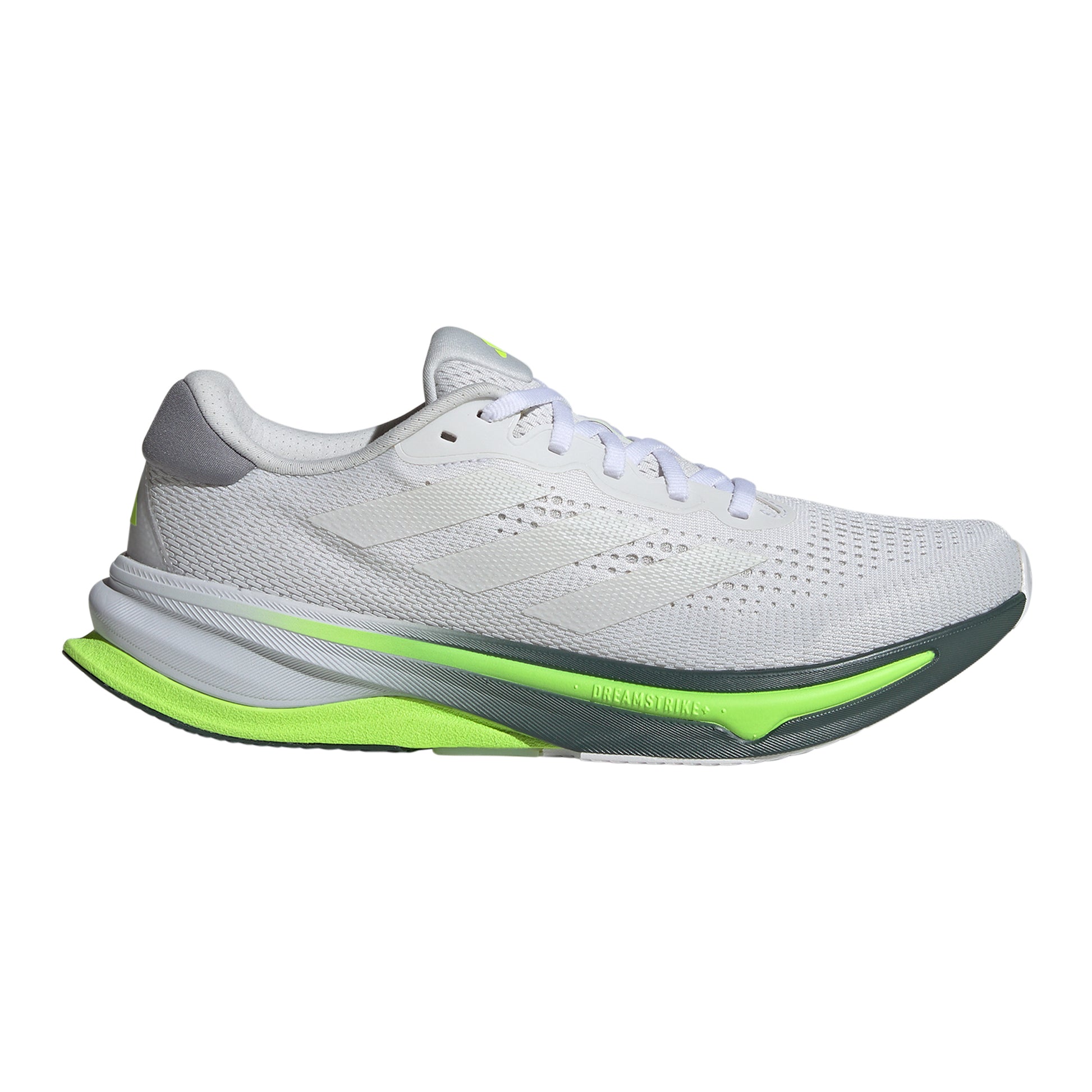 adidas Supernova Solution Stabilitätsschuh Herren - weiß, neongelb