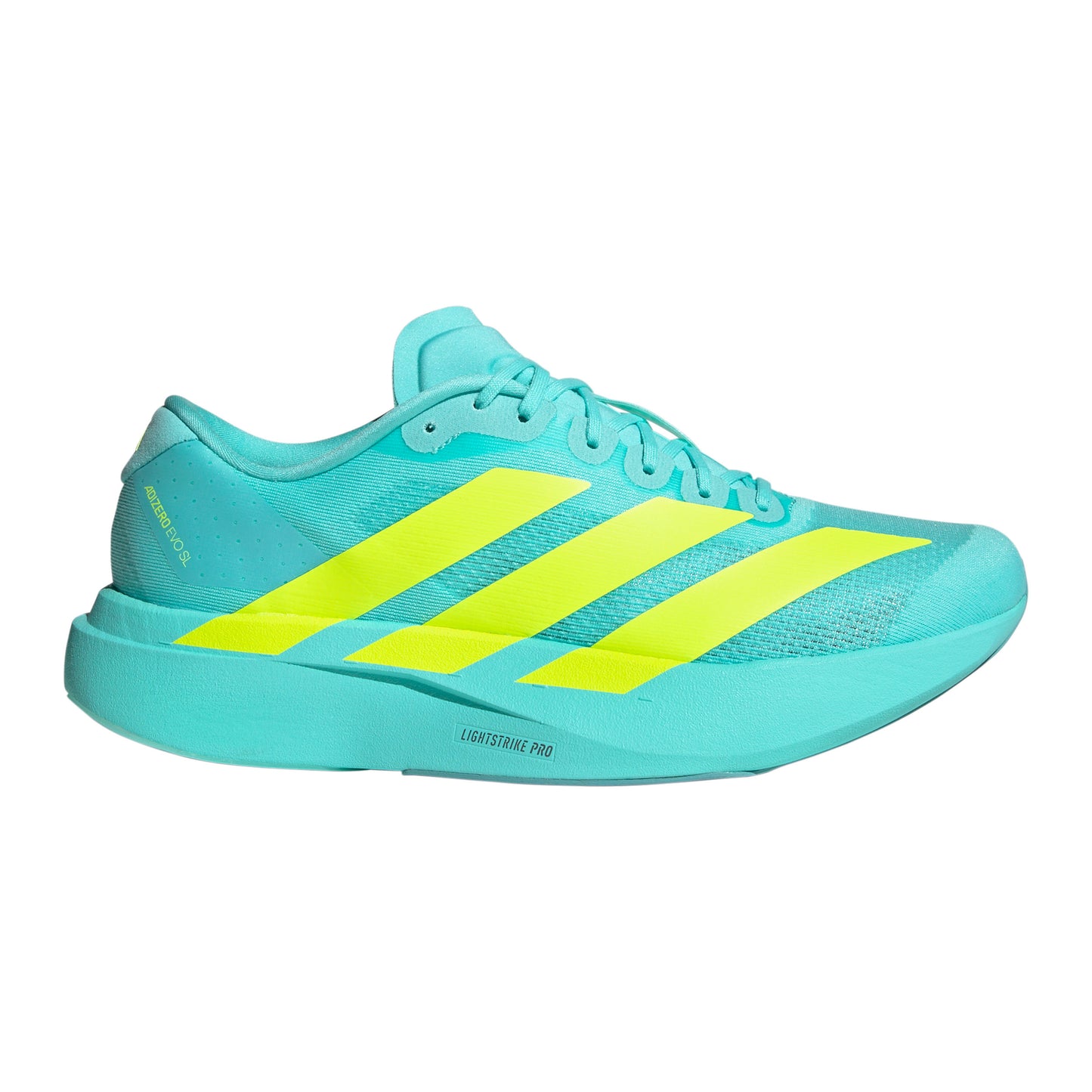 adidas adizero Evo SL Wettkampfschuh Herren - mint, neongelb