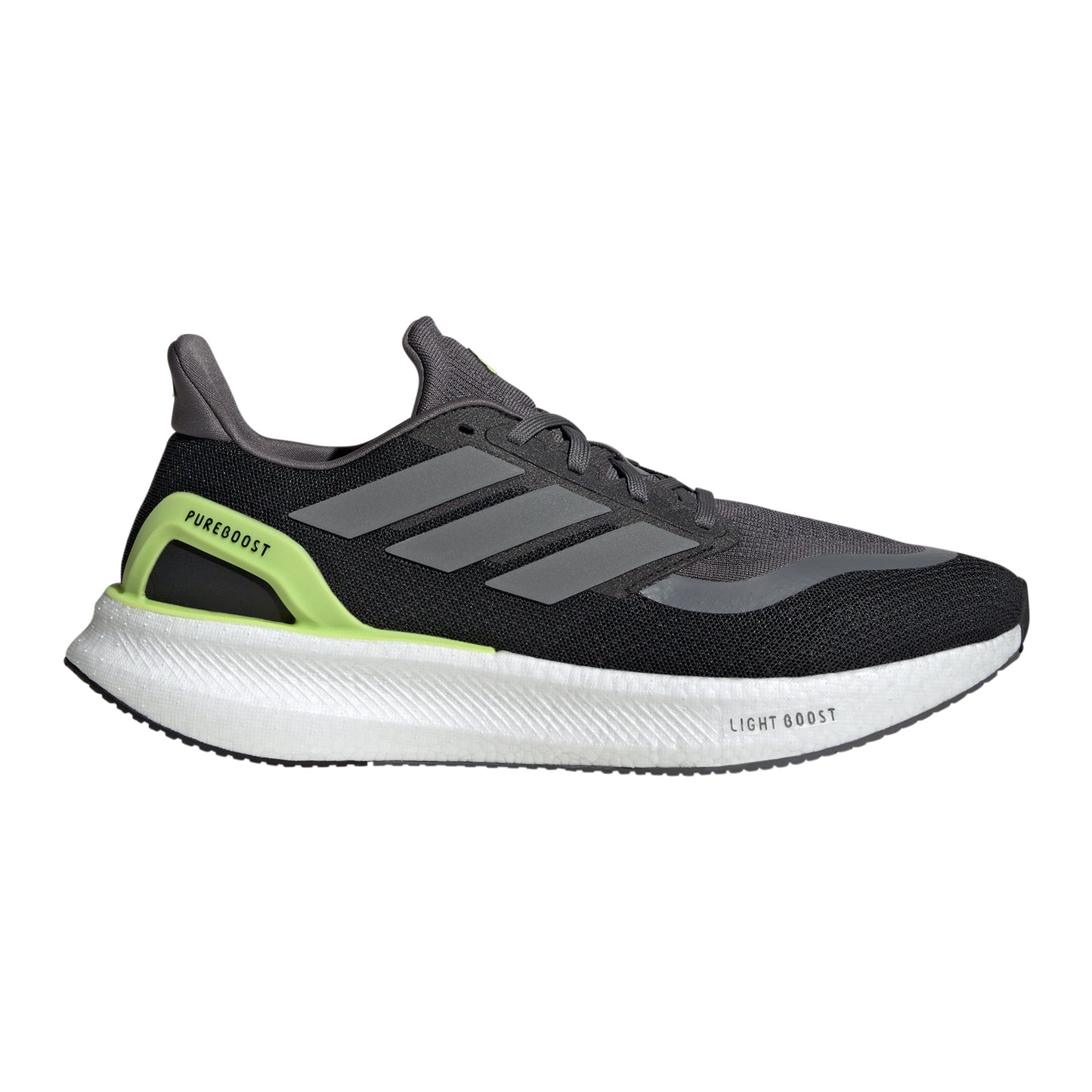 adidas Pureboost 5 Neutralschuh Herren - schwarz, limette