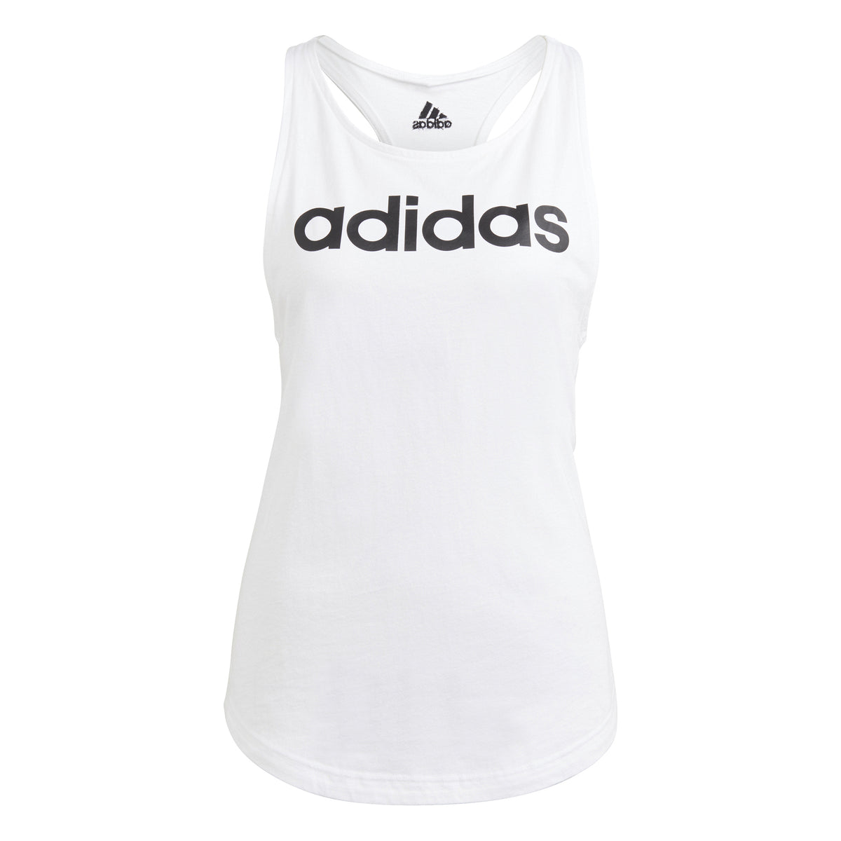 adidas Linear Tank-Top Damen - weiß, schwarz