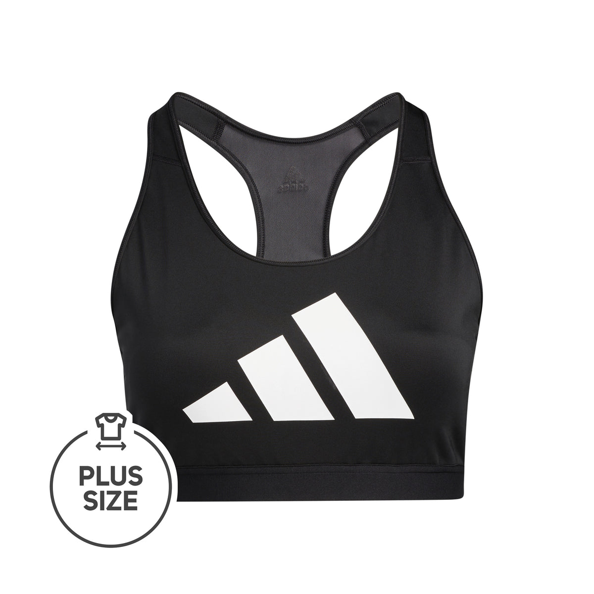 adidas Don´t Rest Plus Size Sport-BH Damen - schwarz, weiß
