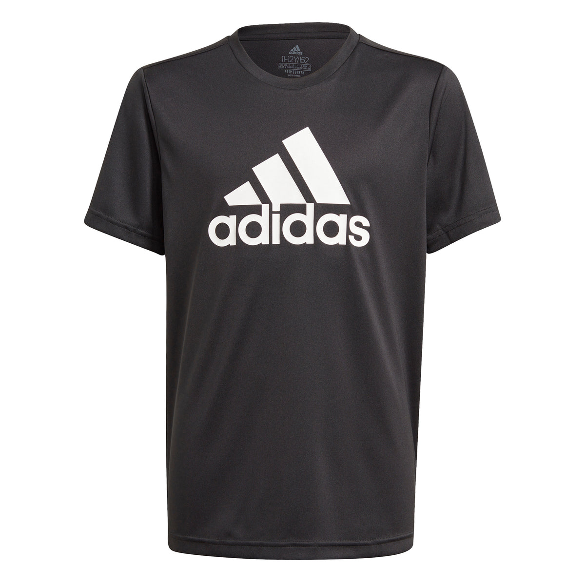 adidas Big Logo T-Shirt Jungen - schwarz, weiß