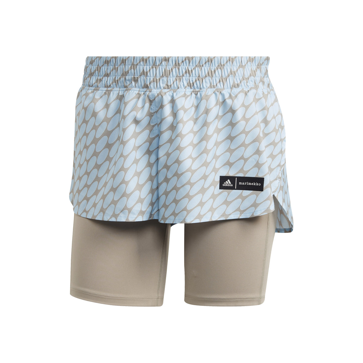 adidas Marimekko 2in1 Shorts Damen - hellblau,
