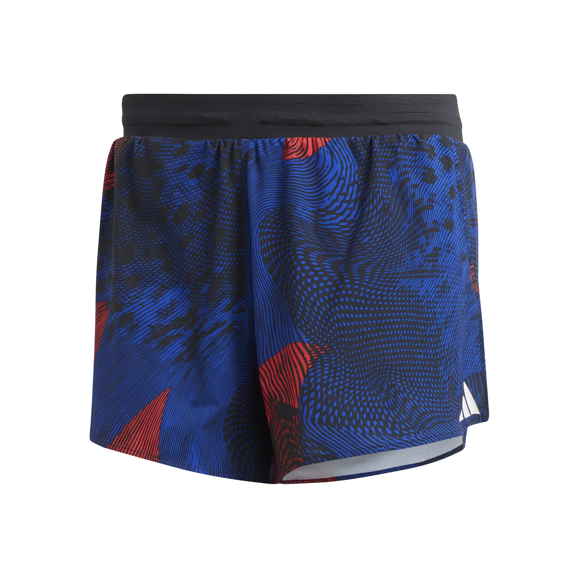adidas Split Shorts Herren - blau, schwarz