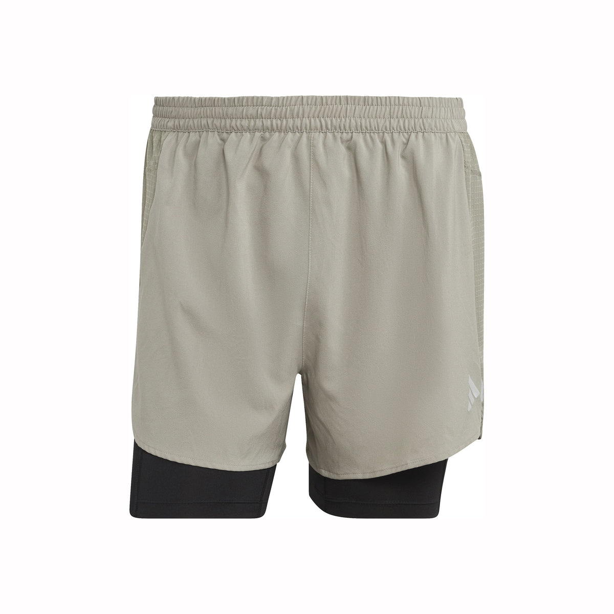 adidas Designed 4 Running 2in1 Shorts Herren - oliv,